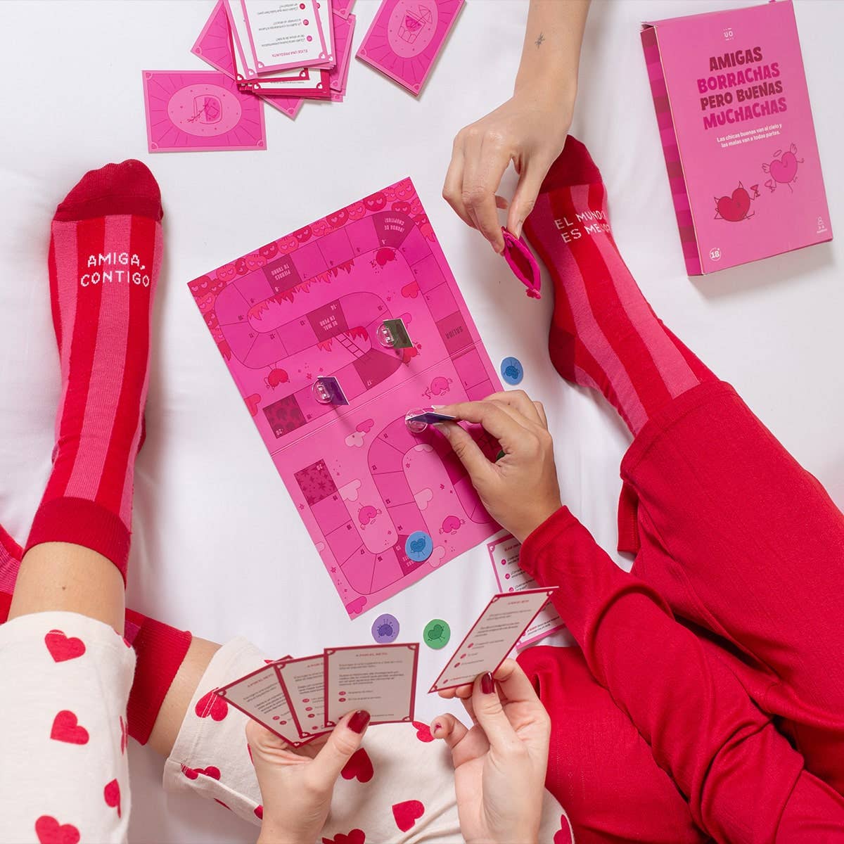 Juego “Amigas borrachas pero buenas muchachas” 🍸💃