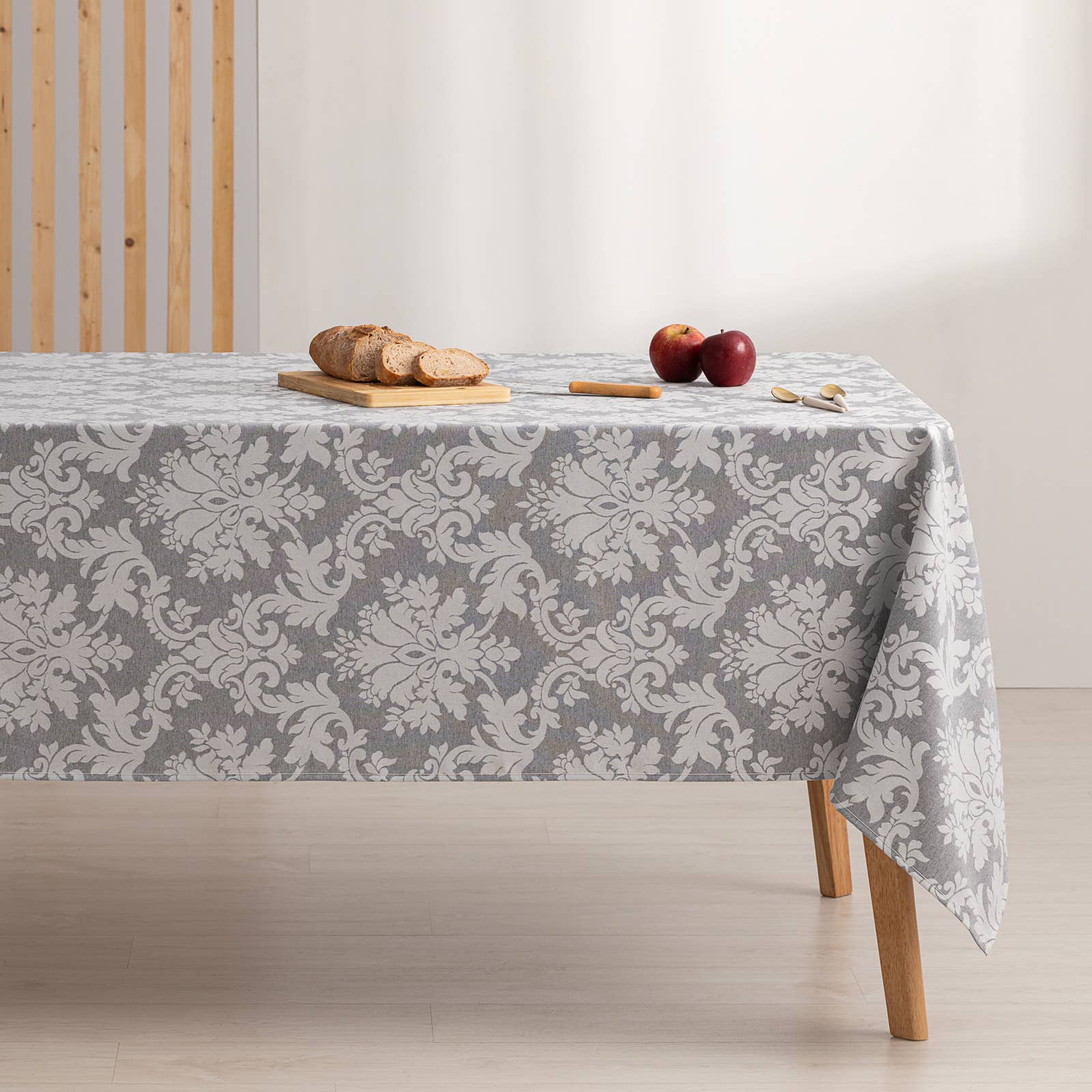 Mantel impermeable jacquard floral DAMA 🌸✨