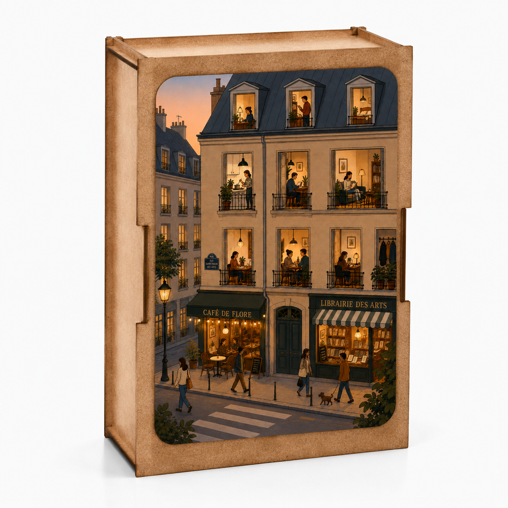 Puzzle Una Tarde Parisina