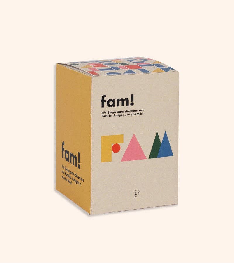 Juego Familiar “FAM” – Familia, Amigos y Mucho Más 💛🎉