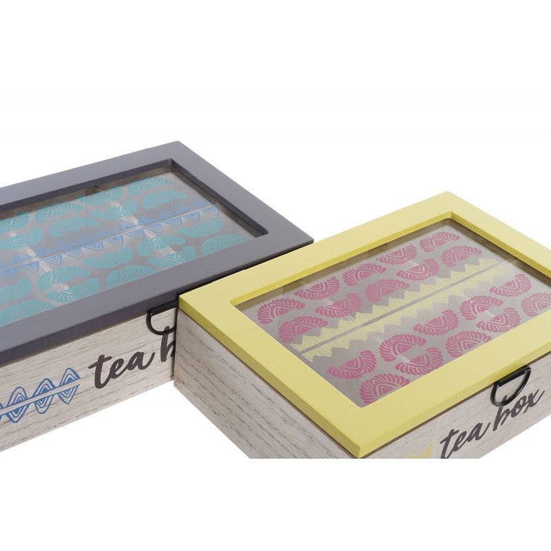 🫖 Caja de Infusiones de Cristal “Africa”