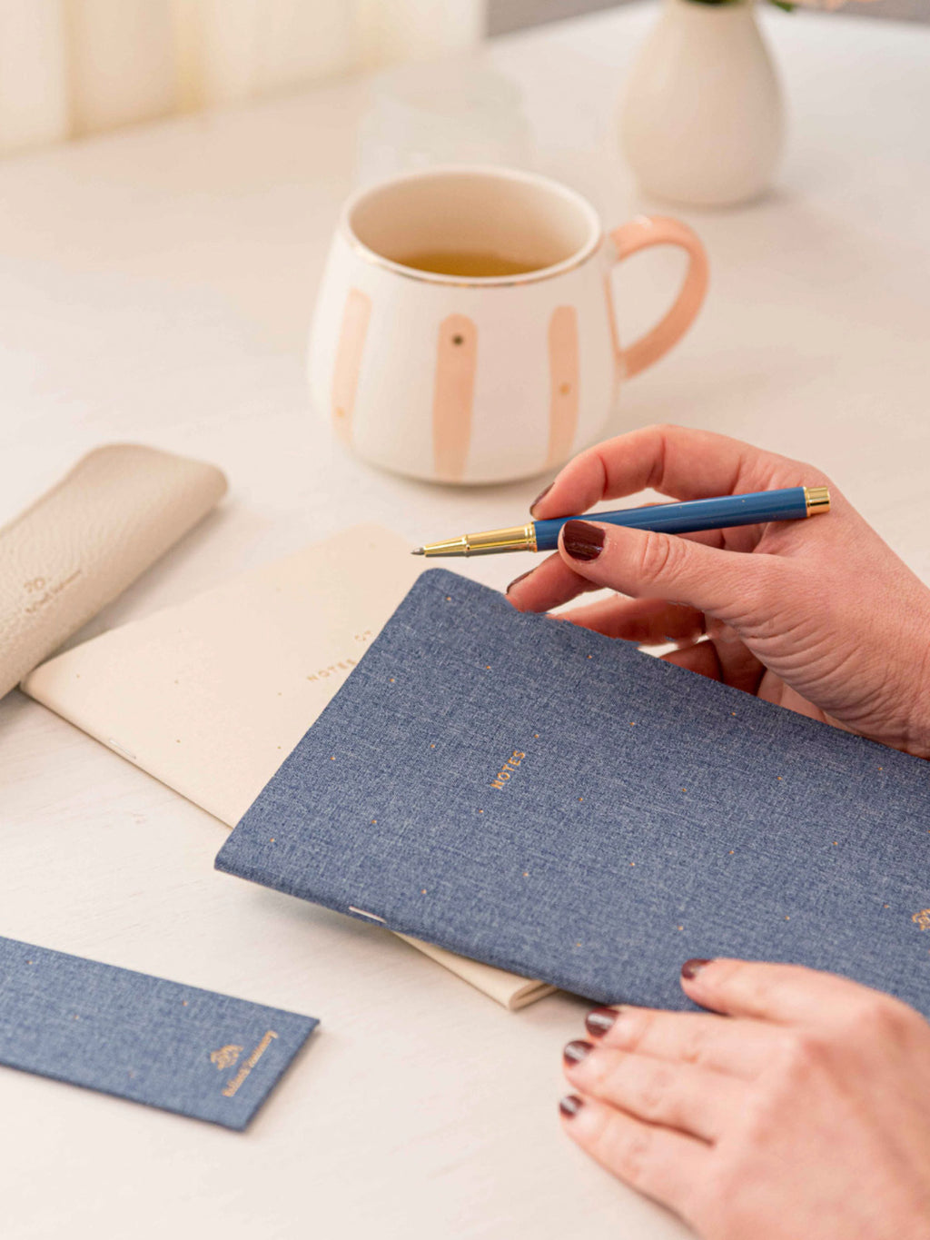 Pack Libretas A5 Enteladas – Denim & Arena 📒✨