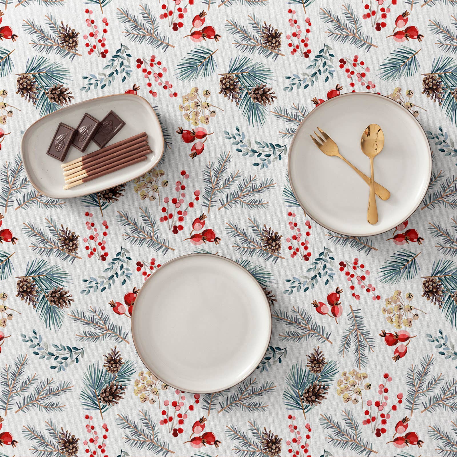 Mantel de Navidad estampado BLISS 🎄❄️