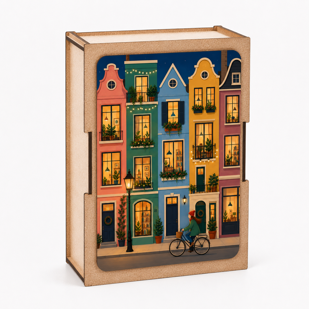 Puzzle La ciudad respira en colores