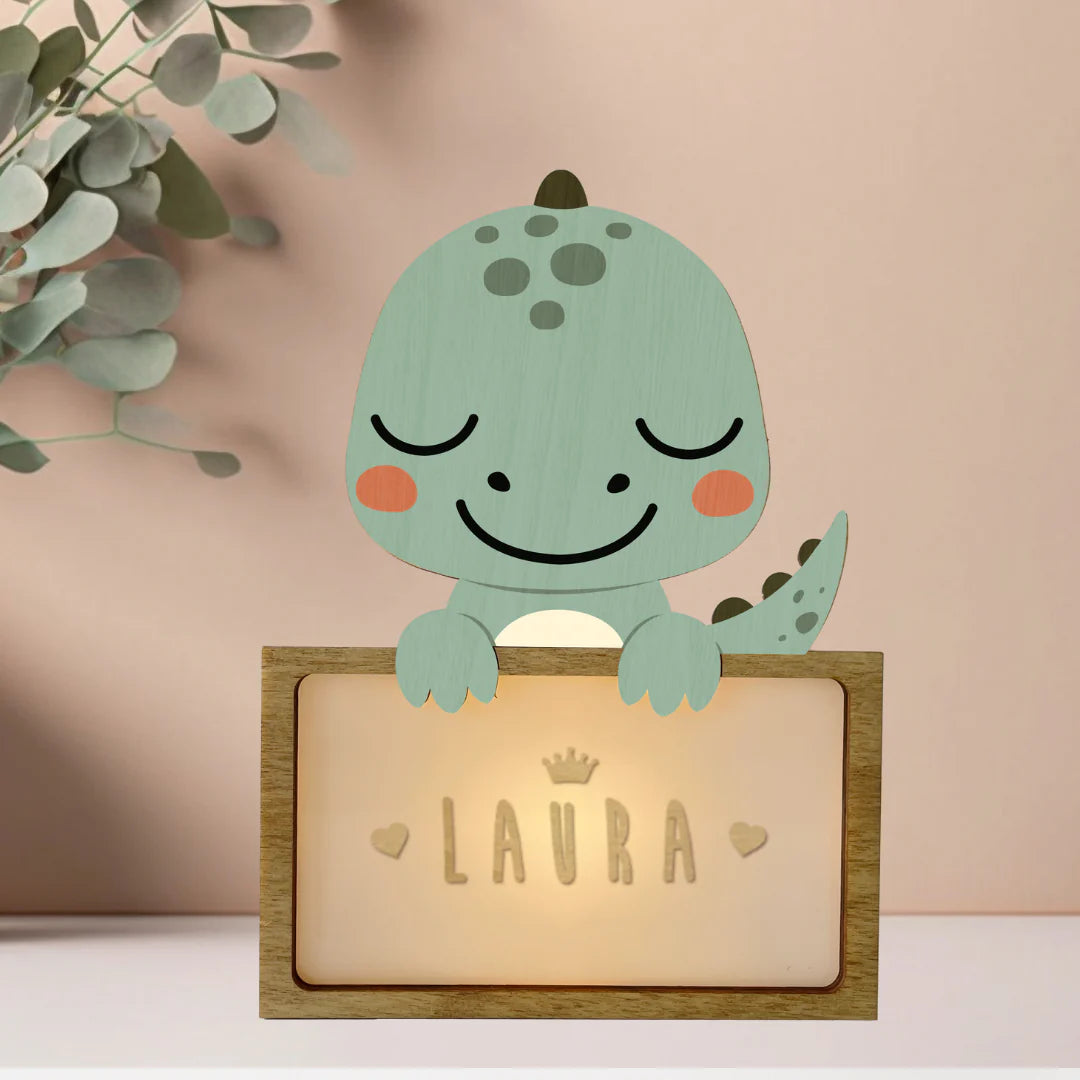 Lámpara Sobremesa Dinosaurio
