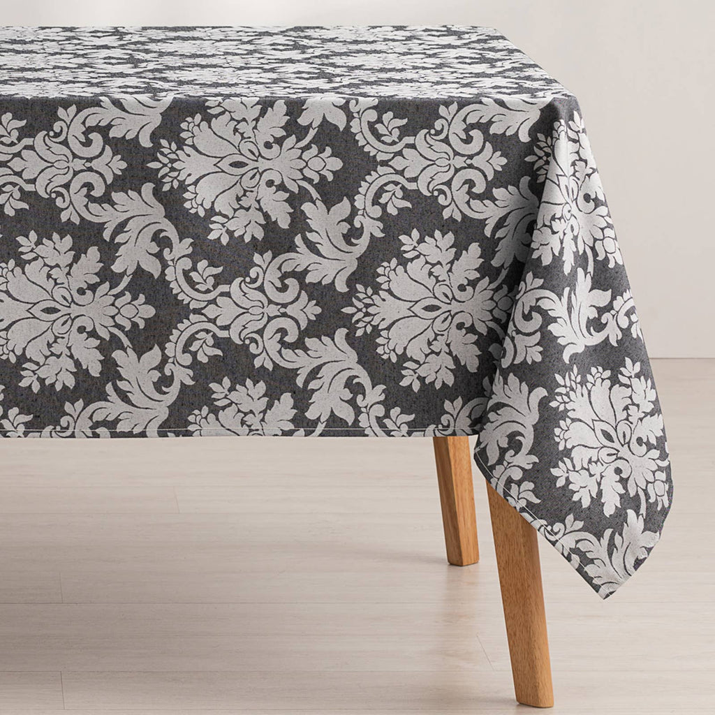 Mantel impermeable jacquard floral DAMA 🌸✨