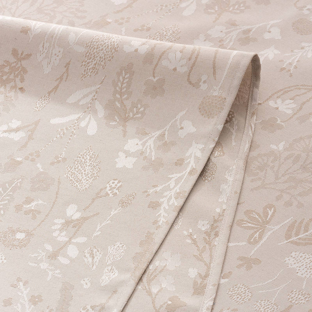 Mantel impermeable jacquard floral ALERCE 🌿✨