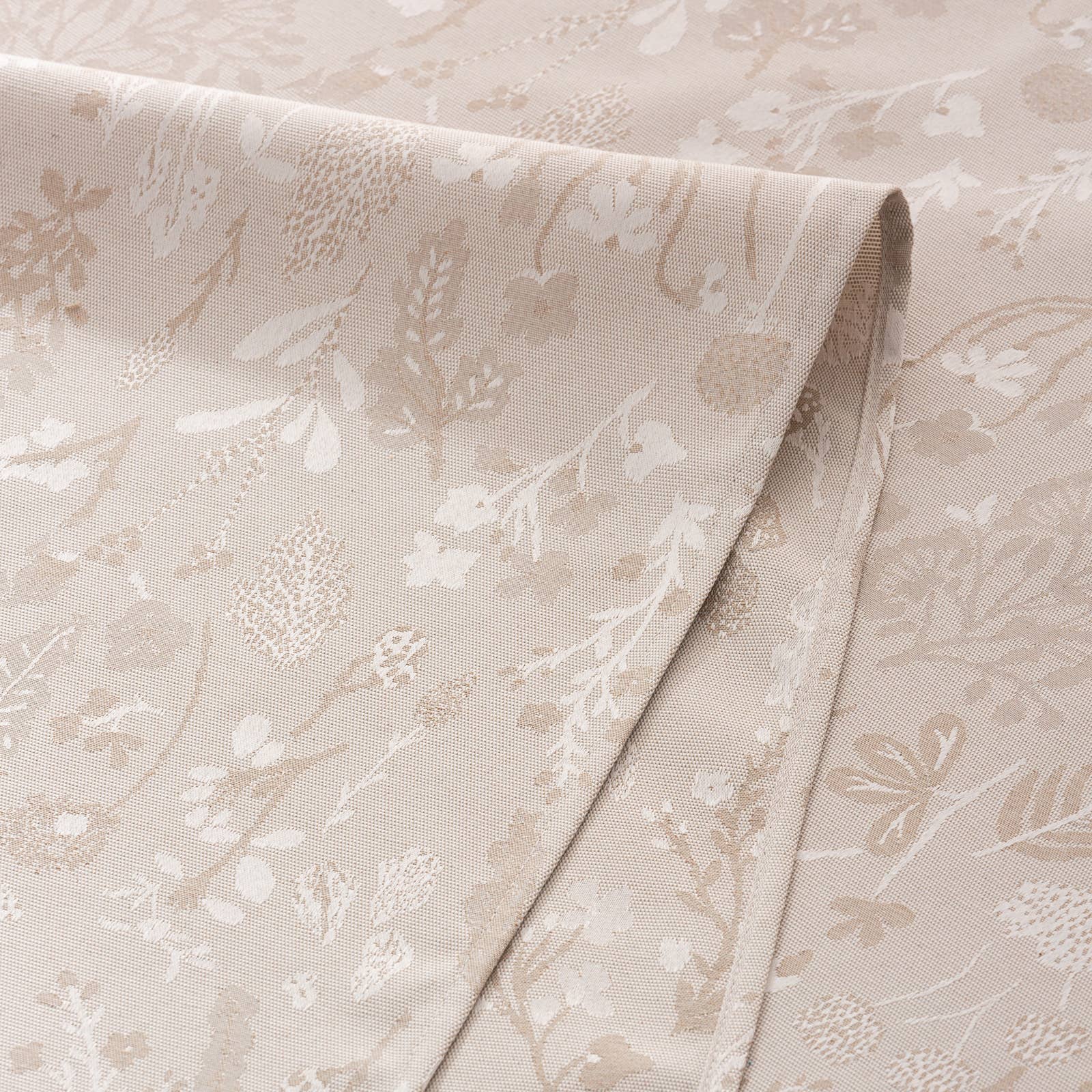 Mantel impermeable jacquard floral ALERCE 🌿✨