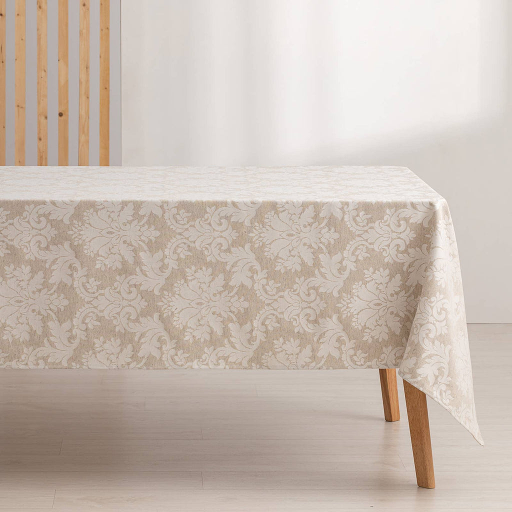 Mantel impermeable jacquard floral DAMA 🌸✨