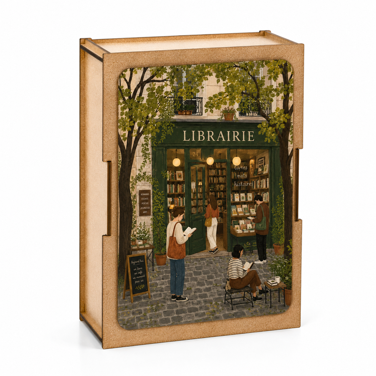 Minipuzle Librería francesa
