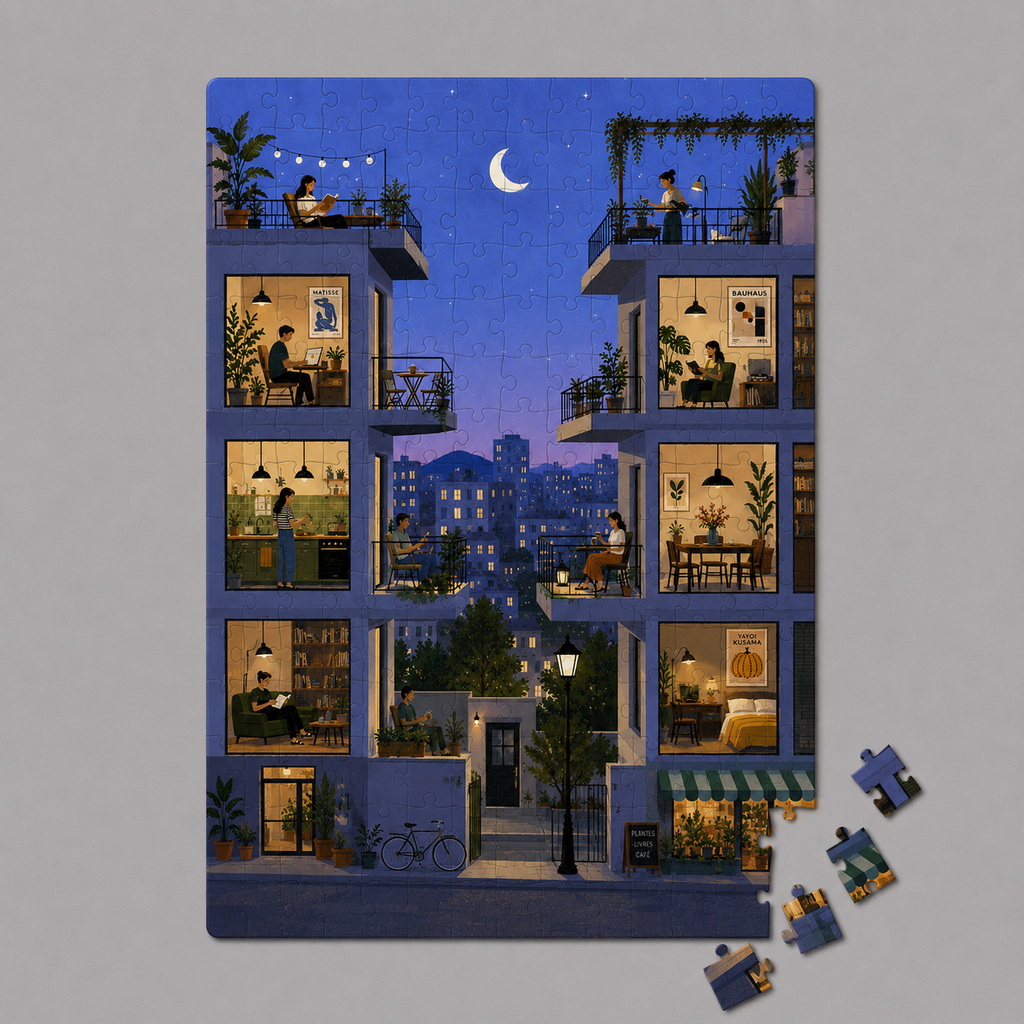 Puzzle La serenidad en fragmentos
