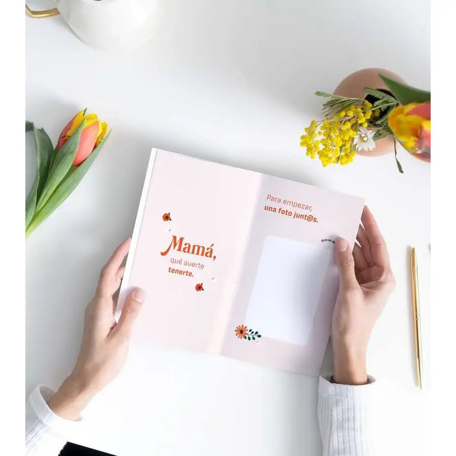 Libro Rellenable "Mamá, Te Quiero"