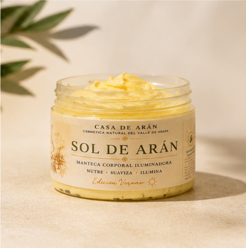 Sol de Arán · Manteca Corporal Iluminadora – Edición Verano