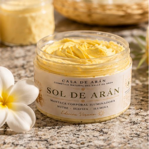 Sol de Arán · Manteca Corporal Iluminadora – Edición Verano