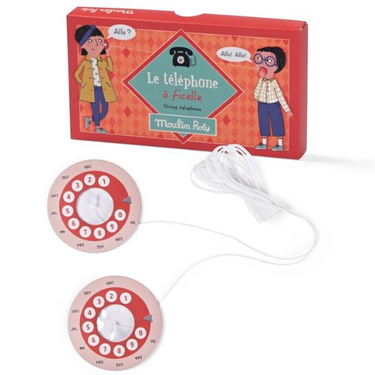 Teléfono de cuerda Pequeñas maravillas