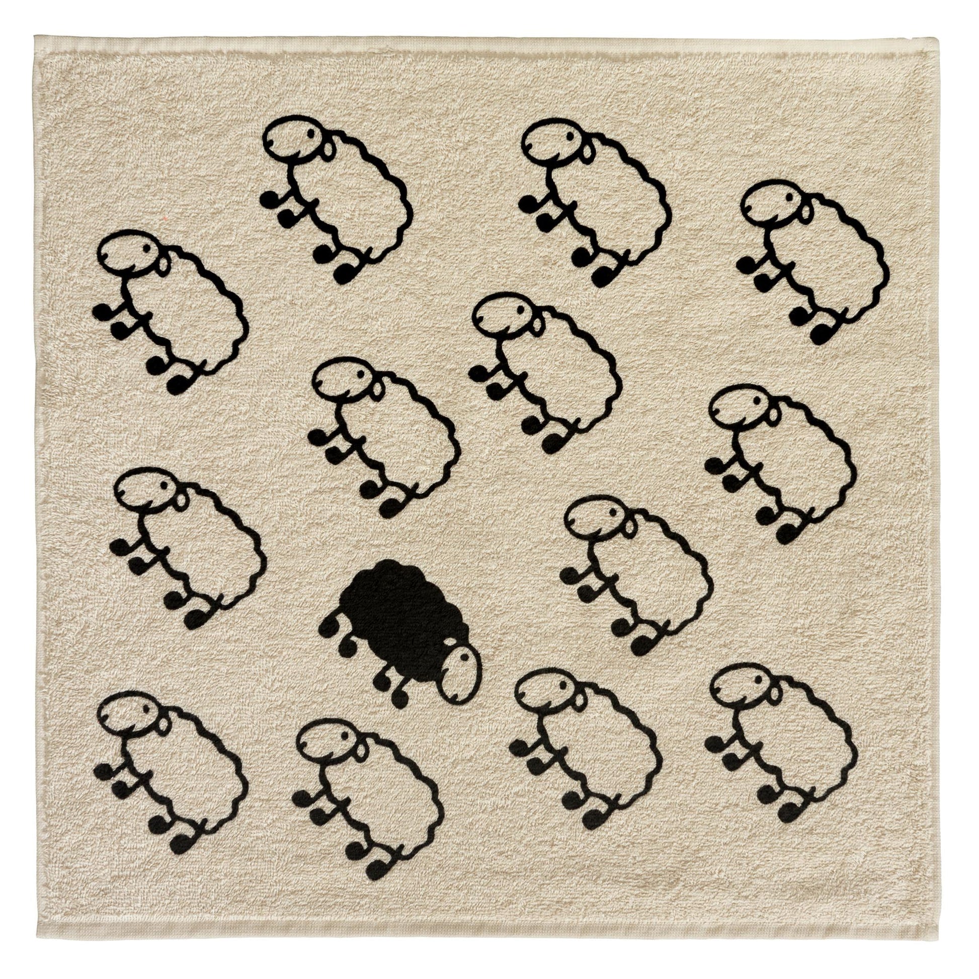 Oveja latxa paño de cocina