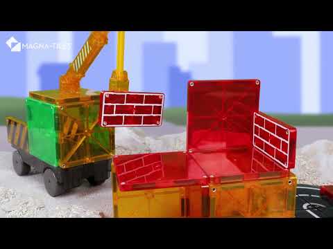 MAGNA-TILES® Construction Set – 32 Piezas 🏗️🧲