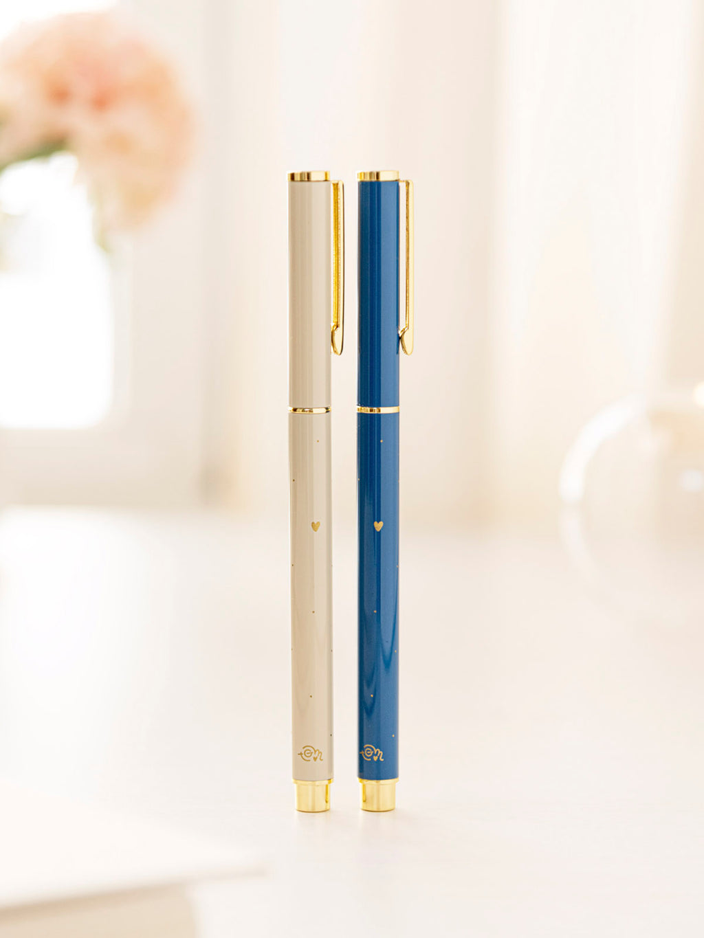 Bolígrafos de Gel – Pack de 2 (Negro y Azul) ✨🖊️