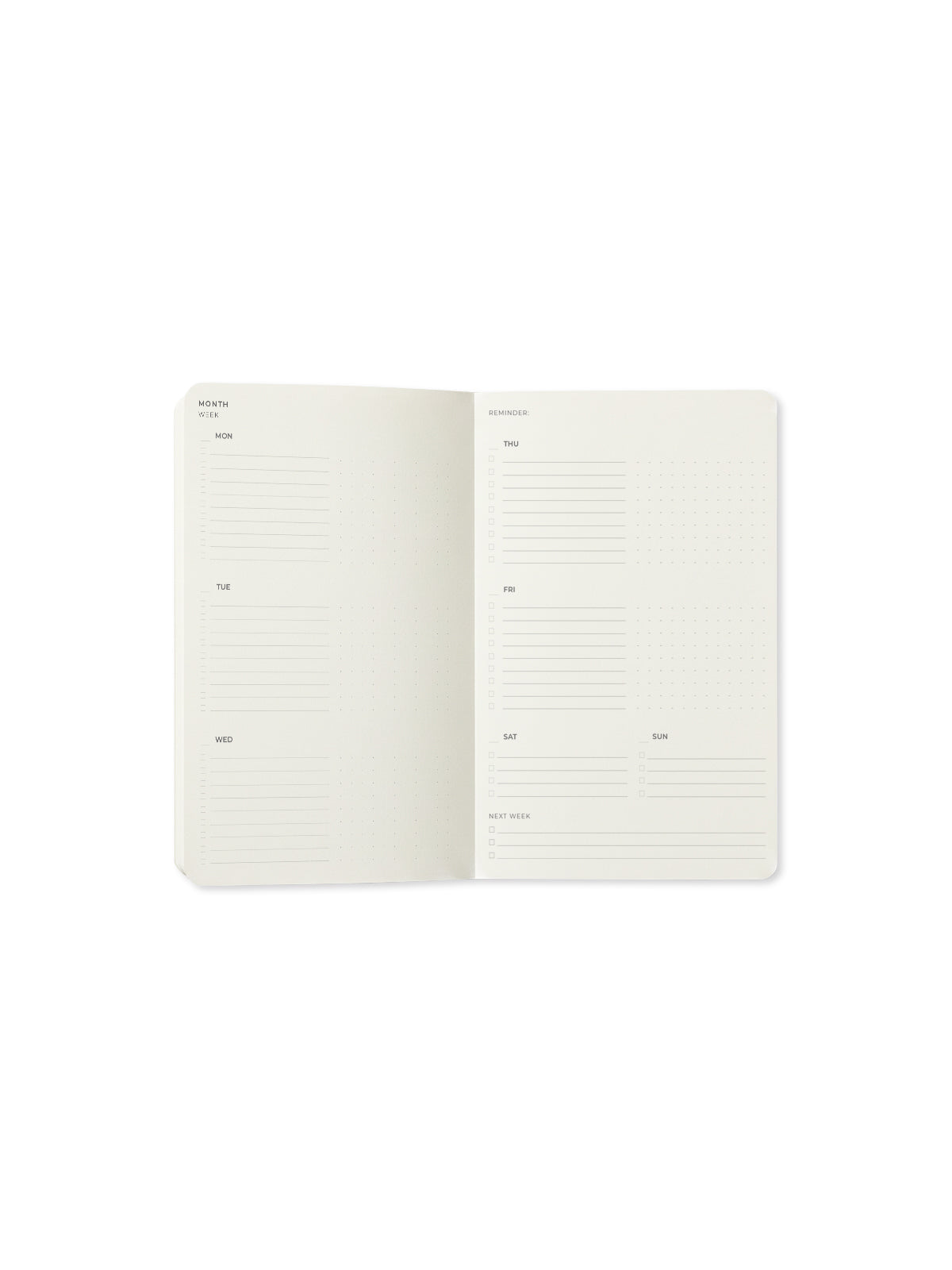 Weekly Planner 1·9 – 64 Páginas 📅✨